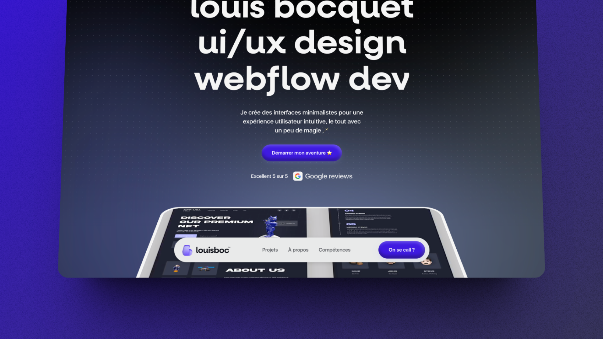 PORTFOLIO LOUIS BOCQUET 🪄